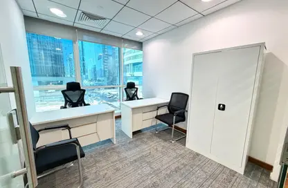 Office Space - Studio - 4 Bathrooms for rent in Hamdan Street - Abu Dhabi