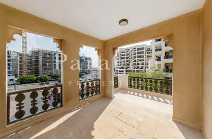 Terrace image for: Apartment - 3 Bedrooms - 3 Bathrooms for sale in Marina Apartments E - Al Hamra Marina Residences - Al Hamra Village - Ras Al Khaimah, Image 1