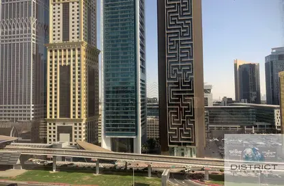 مكتب - استوديو للايجار في برج الموسى 1 - أبراج الموسى - شارع الشيخ زايد - دبي