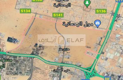 صورة لـ موقع على الخريطة أرض - استوديو للبيع في مزايرة - الرحمانية - الشارقة ، صورة رقم 1