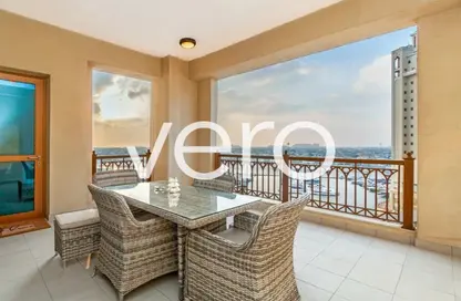 Apartment - 2 Bedrooms - 3 Bathrooms for rent in Marina Residences 3 - Marina Residences - Palm Jumeirah - Dubai