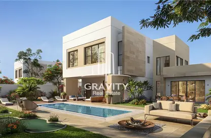 Pool image for: Villa - 3 Bedrooms - 4 Bathrooms for sale in The Magnolias - Yas Acres - Yas Island - Abu Dhabi, Image 1