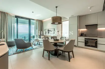 Apartment - 1 Bedroom - 2 Bathrooms for rent in Jumeirah Gate Tower 2 - The Address Jumeirah Resort and Spa - Jumeirah Beach Residence - Dubai