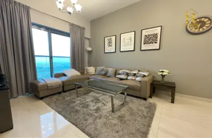 Living Room image for: Apartment - 2 Bedrooms - 3 Bathrooms for rent in Elite Business Bay Residence - Business Bay - Dubai, Image 1
