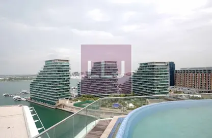 Pool image for: Apartment - 3 Bedrooms - 3 Bathrooms for rent in Al Hadeel - Al Bandar - Al Raha Beach - Abu Dhabi, Image 1