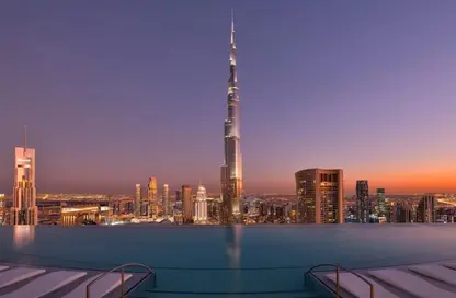 شقة - 2 غرف نوم - 3 حمامات للايجار في 1 فندق العنوان-سكاي فيو - أبراج العنوان سكاي فيو - دبي وسط المدينة - دبي