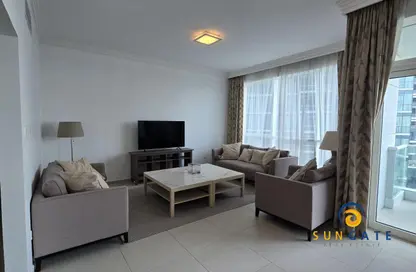 Apartment - 2 Bedrooms - 3 Bathrooms for rent in Al Bateen Residences - Jumeirah Beach Residence - Dubai