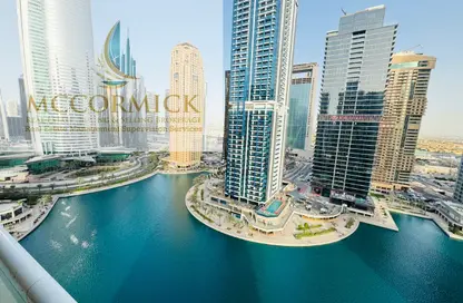 Apartment - 2 Bedrooms - 3 Bathrooms for rent in Lake View Tower - JLT Cluster B - Jumeirah Lake Towers - Dubai