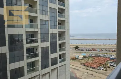 Apartment - 1 Bedroom - 2 Bathrooms for rent in Ajman Corniche Residences - Ajman Corniche Road - Ajman