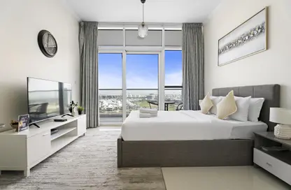 Apartment - 1 Bathroom for rent in Carson B - Carson - DAMAC Hills - Dubai