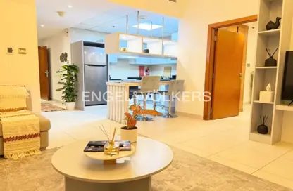 Apartment - 1 Bedroom - 2 Bathrooms for rent in Marina View Tower A - Marina View - Dubai Marina - Dubai