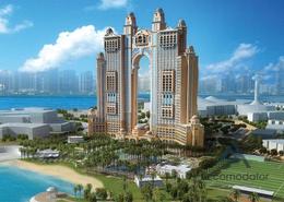 Outdoor Building image for: Apartment - 2 bedrooms - 3 bathrooms for rent in Fairmont Marina Residences - The Marina - Abu Dhabi, Image 1