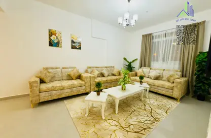 Apartment - 1 Bedroom - 2 Bathrooms for rent in Ajman Corniche Residences - Ajman Corniche Road - Ajman