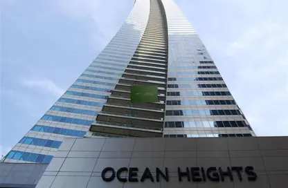 Apartment - 3 Bedrooms - 5 Bathrooms for rent in Ocean Heights - Dubai Marina - Dubai