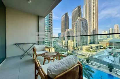Apartment - 3 Bedrooms - 4 Bathrooms for rent in Forte 1 - Forte - Downtown Dubai - Dubai