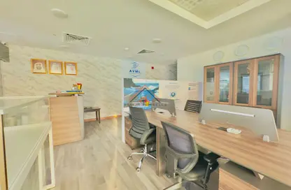 Office Space - Studio - 1 Bathroom for rent in The Prism - Business Bay - Dubai