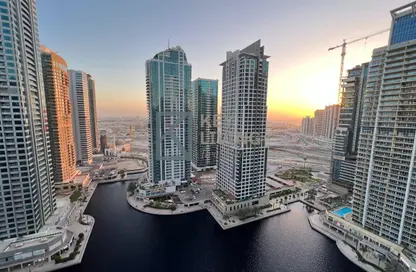 شقة - غرفة نوم - 2 حمامات للايجار في إقامة إم بي إل - (JLT) مجمع K - أبراج بحيرة الجميرا - دبي