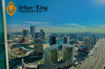 شقة - غرفة نوم - 2 حمامات للايجار في برج أبر كريست - وسط مدينة دبي - دبي
