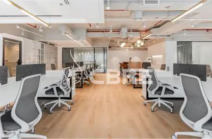 Office Space - Studio - 1 Bathroom for rent in Burj Al Salam - Sheikh Zayed Road - Dubai