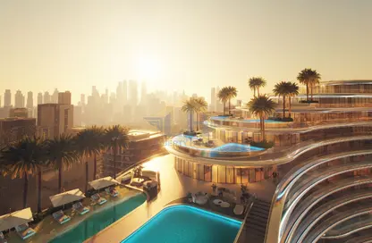 Apartment - 2 Bedrooms - 3 Bathrooms for sale in Binghatti Aquarise - Business Bay - Dubai