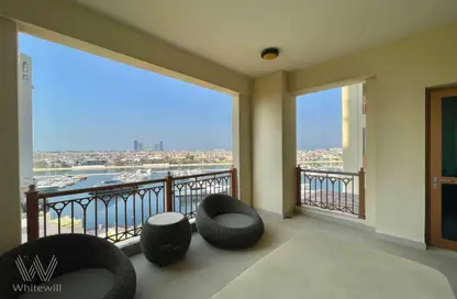 Apartment - 2 Bedrooms - 3 Bathrooms for rent in Marina Residences 6 - Marina Residences - Palm Jumeirah - Dubai