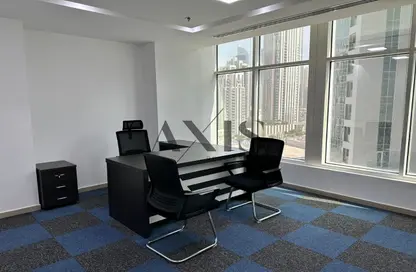 Office Space - Studio - 1 Bathroom for rent in Clover Bay Tower - Business Bay - Dubai