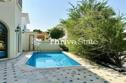 Villa - 5 Bedrooms - 6 Bathrooms for rent in Garden Homes Frond P - Garden Homes - Palm Jumeirah - Dubai