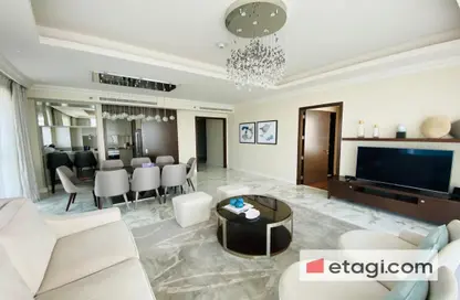 Living / Dining Room image for: Apartment - 3 Bedrooms - 4 Bathrooms for rent in The Address Residence Fountain Views 2 - The Address Residence Fountain Views - Downtown Dubai - Dubai, Image 1