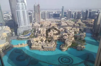 شقة - 2 غرف نوم - 3 حمامات للايجار في برج خليفة - برج خليفة - دبي وسط المدينة - دبي