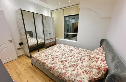 Apartment - Studio - 1 Bathroom for rent in Beach Tower 1 - Al Khan Lagoon - Al Khan - Sharjah