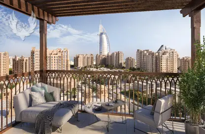 Balcony image for: Apartment - 2 Bedrooms - 3 Bathrooms for sale in Madinat Jumeirah Living - Umm Suqeim - Dubai, Image 1
