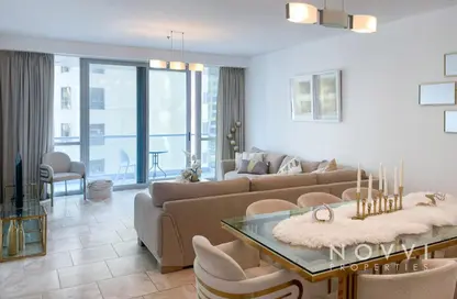 Apartment - 2 Bedrooms - 3 Bathrooms for rent in Al Fattan Marine Tower - Al Fattan Marine Towers - Jumeirah Beach Residence - Dubai