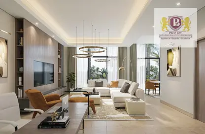Living Room image for: Townhouse - 3 Bedrooms - 4 Bathrooms for sale in Murooj Al Furjan West - Al Furjan - Dubai, Image 1