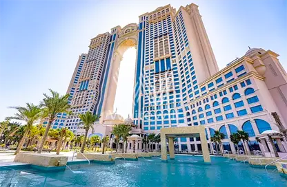 Apartment - 2 Bedrooms - 3 Bathrooms for rent in Fairmont Marina Residences - The Marina - Abu Dhabi