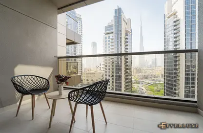 شقة - 1 حمام للايجار في برج ايليت ريزيدينس - دبي وسط المدينة - دبي