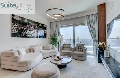 Apartment - 2 Bedrooms - 3 Bathrooms for rent in Grand Bleu Tower 1 - EMAAR Beachfront - Dubai Harbour - Dubai