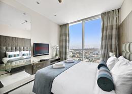 Room / Bedroom image for: Apartment - 1 bedroom - 1 bathroom for rent in Bonnington Tower - Lake Almas West - Jumeirah Lake Towers - Dubai, Image 1