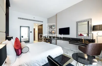 Room / Bedroom image for: Hotel  and  Hotel Apartment - 1 Bathroom for sale in TFG Marina Hotel - Dubai Marina - Dubai, Image 1