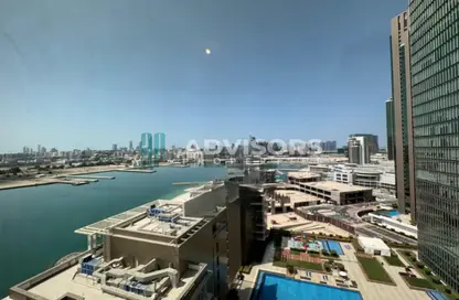شقة - 2 غرف نوم - 2 حمامات للايجار في برج راس الخيمة - مارينا سكوير - جزيرة الريم - أبوظبي