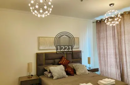 Apartment - 1 Bedroom - 2 Bathrooms for rent in Burj Views C - Burj Views - Downtown Dubai - Dubai
