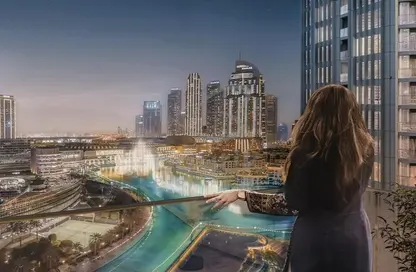 شقة - غرفة نوم - 1 حمام للبيع في سانت ريجيس ريزيدنس - برج خليفة - دبي وسط المدينة - دبي