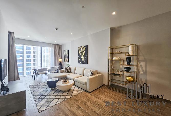 1BR|HIGH FLOOR|HIGH-END FURNISHED | CITY VIEW