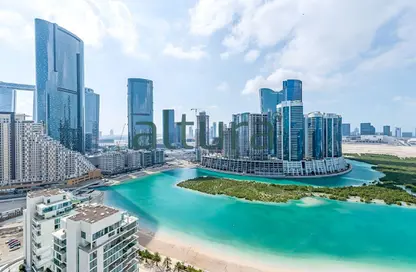 Apartment - 2 Bedrooms - 4 Bathrooms for rent in Beach Towers - Shams Abu Dhabi - Al Reem Island - Abu Dhabi