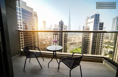 Apartment - 1 Bedroom - 2 Bathrooms for rent in Elite Downtown Residence - Downtown Dubai - Dubai