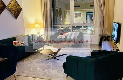 Apartment - 1 Bedroom - 2 Bathrooms for rent in Manazil Tower 2 - Al Taawun Street - Al Taawun - Sharjah