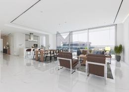 Living / Dining Room image for: Apartment - 2 bedrooms - 3 bathrooms for rent in Seventh Heaven - Al Barari - Dubai, Image 1