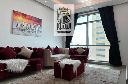 شقة - غرفة نوم - 2 حمامات للايجار في فايرمونت عجمان - النخيل 2 - النخيل - عجمان