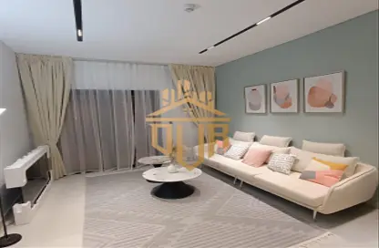 Living Room image for: Apartment - 2 Bedrooms - 3 Bathrooms for rent in Marwa Heights - Jumeirah Village Circle - Dubai, Image 1