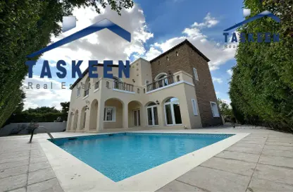 Villa - 5 Bedrooms - 6 Bathrooms for rent in Sienna Lakes - Fire - Jumeirah Golf Estates - Dubai