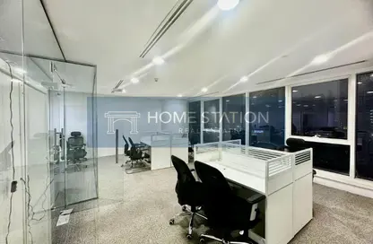 Office Space - Studio - 1 Bathroom for rent in Churchill Towers - Business Bay - Dubai